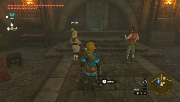The Legend of Zelda: Tears of the Kingdom - Aventuras secundarias: Zheline en el Fuerte Vigía