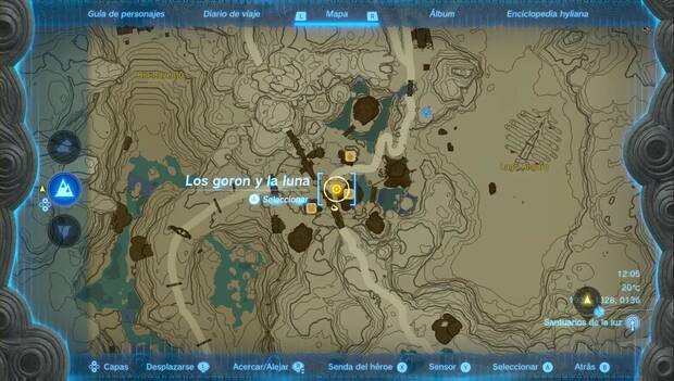 The Legend of Zelda: Tears of the Kingdom - Los goron y la luna