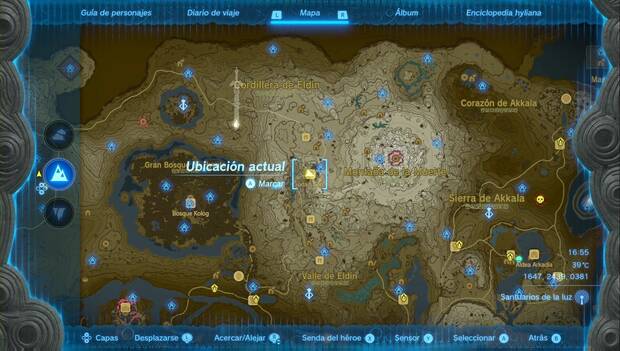The Legend of Zelda: Tears of the Kingdom - El tesoros de los lagos de los lagartos