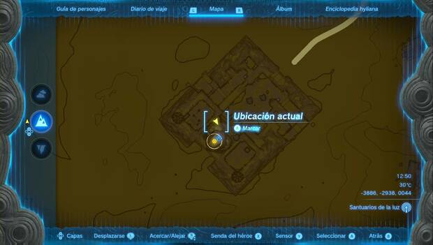 The Legend of Zelda: Tears of the Kingdom - Riju, en la Ciudadela Gerudo: ubicación de la casa de Arlet