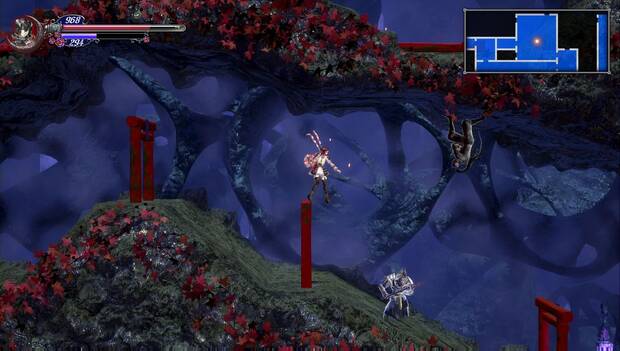 Bloodstained: Ritual of the night - Laboratorio de hechicería oriental: ninja en el laberinto