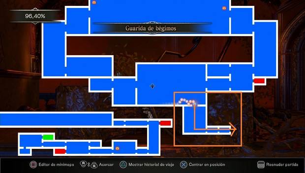 Bloodstained - Guarida de los bégimos: camino a la tumba