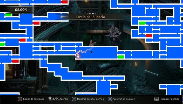 Bloodstained - Llave del Corcel Guerrero: ubicación de la puerta