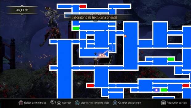 Bloodstained: Ritual of the night - Habitación donde completar la misión de Benjamín