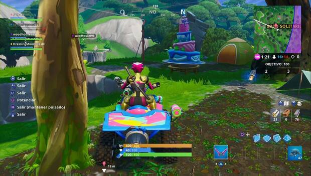 Fortnite - Pastel en Soto Solitario