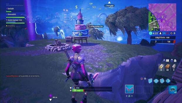 Fortnite - Pastel en Balsa Botín