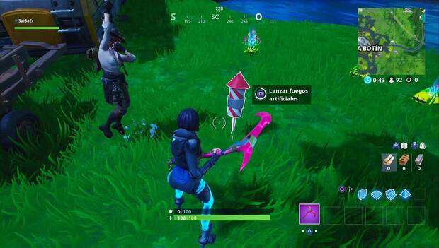Fortnite - Fuego artificial 3