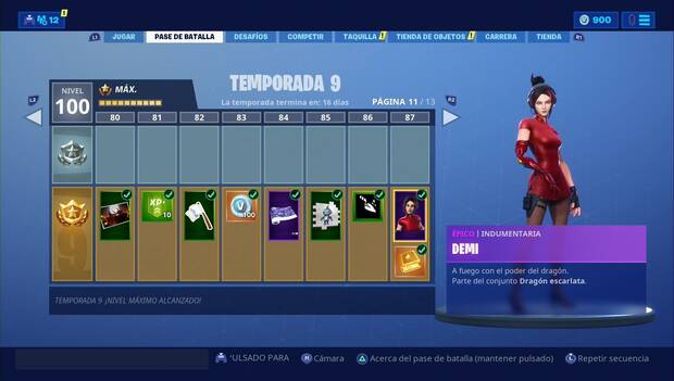 Fortnite - Skin de Demi