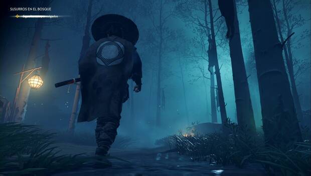 Ghost of Tsushima - Susurros en el bosque: cuerpos colgando del camino