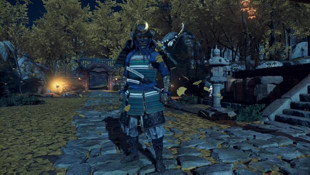 Ghost of Tsushima - Atuendos: Armadura de clán samurái