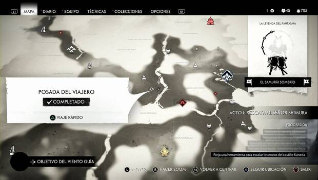 Ghost of Tsushima - Fuertes y campamentos: Posada del viajero