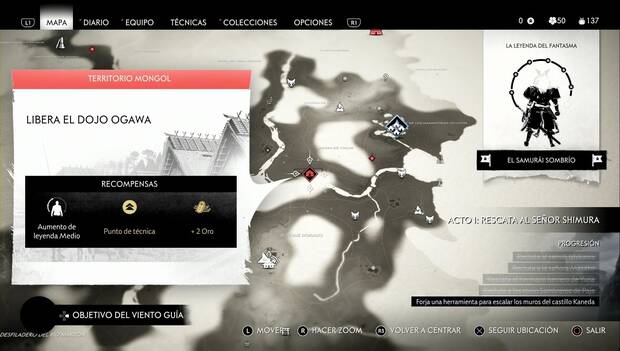 Ghost of Tsushima - Campamentos y fuertes de Izuhara: Dojo Ogawa
