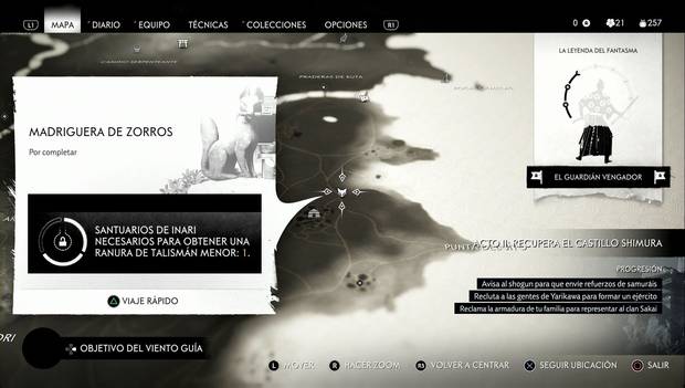 Ghost of Tsushima - Madriguera de zorro 2