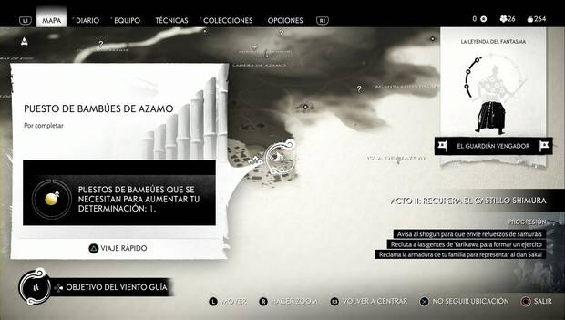 Ghost of Tsushima - Puesto de bambúes de Azamo