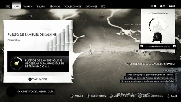 Ghost of Tsushima - Puesto de bambúes de Kashine