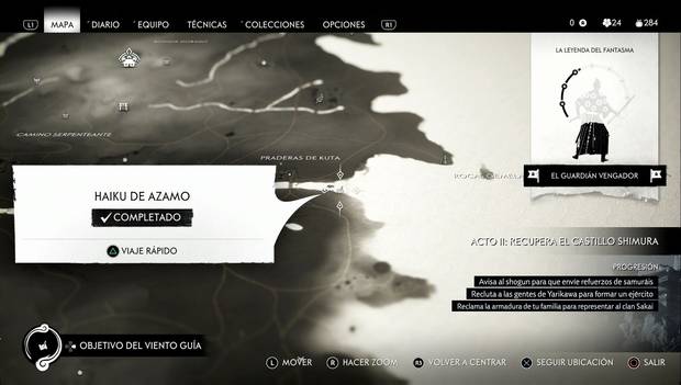 Ghost of Tsushima - Haiku de Azamo