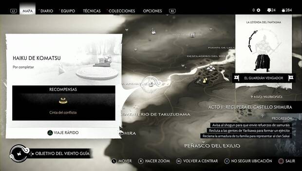 Ghost of Tsushima - Haiku de Komatsu