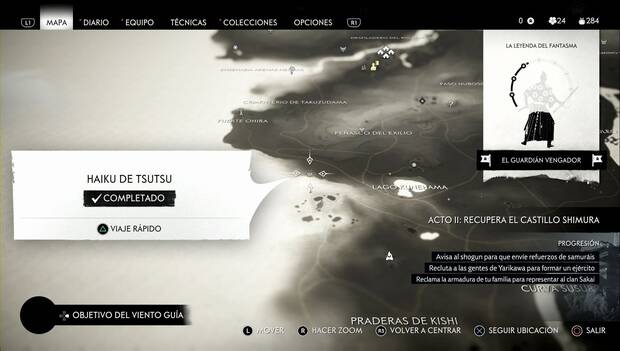 Ghost of Tsushima - Haiku de Tsutsu