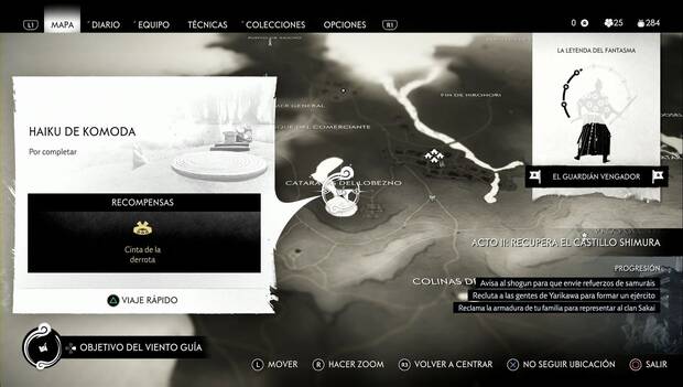 Ghost of Tsushima - Haiku de Komoda