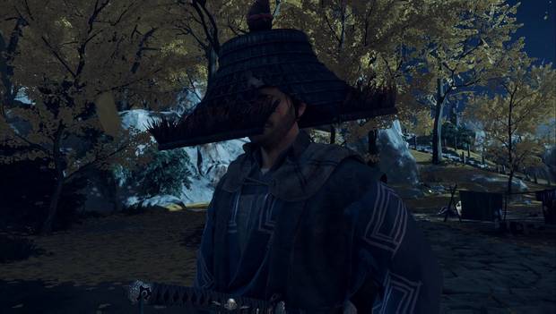 Ghost of Tsushima - Sombrero de paja ceniciento