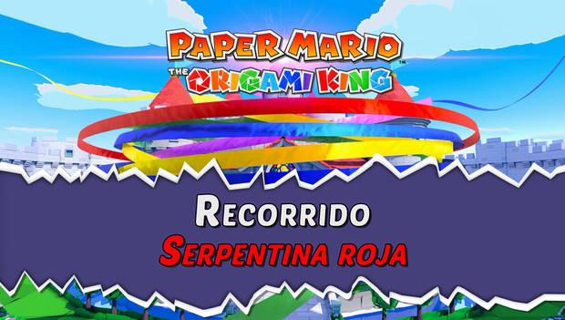 Paper Mario: The Origami King - Serpentina azul al 100%, coleccionables, consejos y secretos