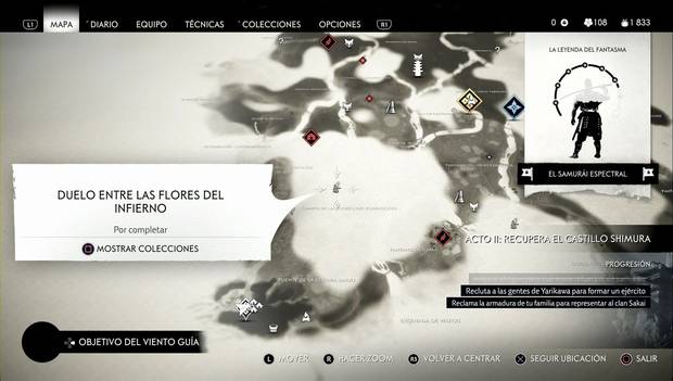 Ghost of Tsushima - Duelo entre las flores del infierno