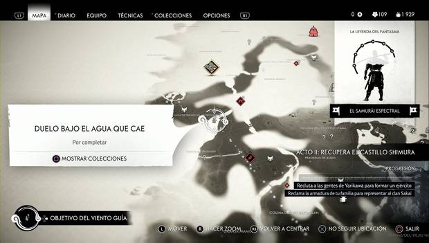 Ghost of Tsushima - Duelo bajo el agua que cae