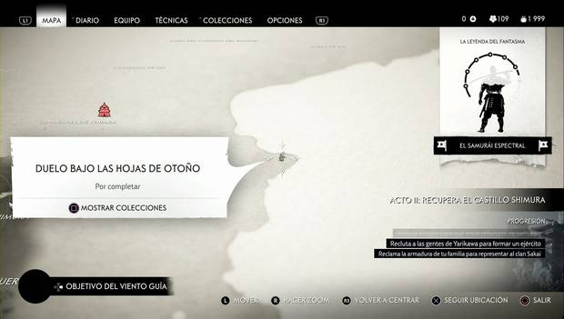 Ghost of Tsushima - Duelo bajo las hojas de otoño