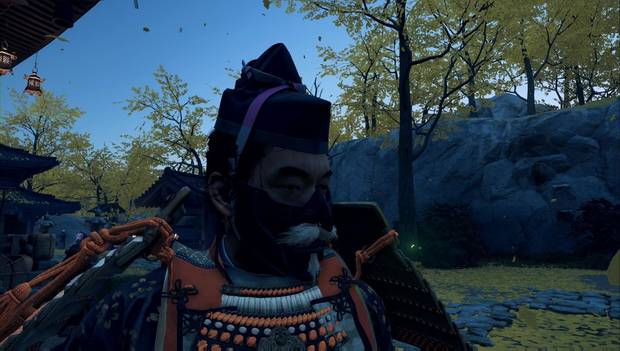 Ghost of Tsushima - Casco de Gosaku mejorado