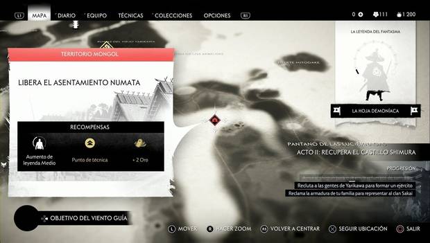 Ghost of Tsushima - Asentamiento Numata