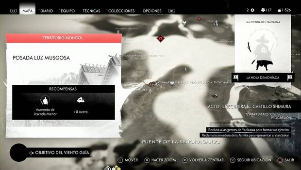 Ghost of Tsushima - Posada Luz musgosa