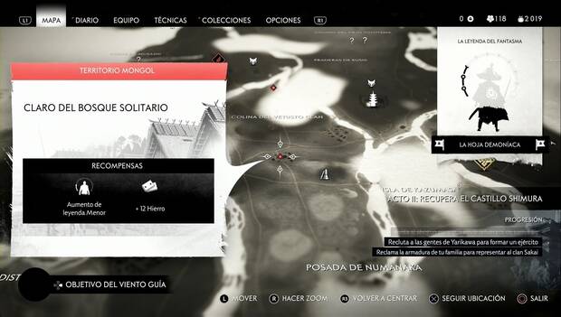 Ghost of Tsushima - Claro del Bosque solitario