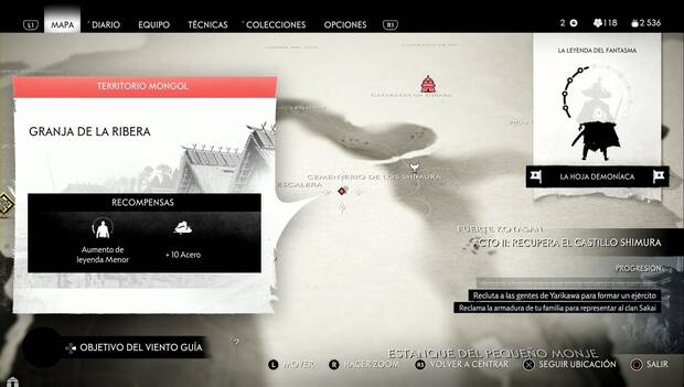 Ghost of Tsushima - Granja de la ribera
