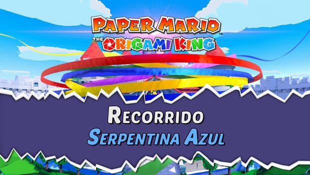 Paper Mario: The Origami King - Serpentina azul al 100%, coleccionables, consejos y secretos