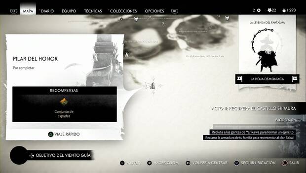 Ghost of Tsushima - Pilar al sudeste de Cala Umugi