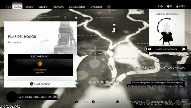 Ghost of Tsushima - Pilar de la Isla de Kazumasa
