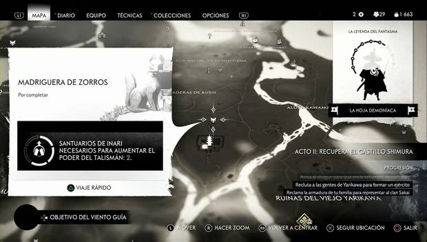 Ghost of Tsushima - Madriguera de zorro 29
