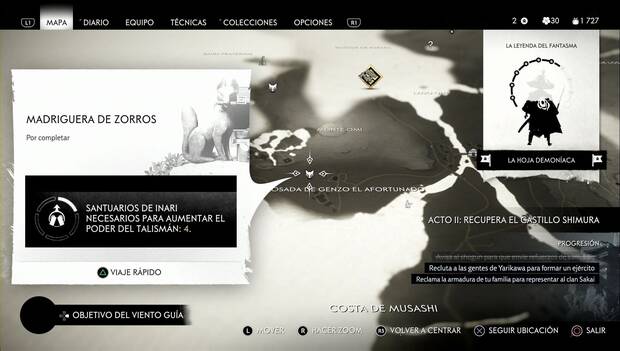 Ghost of Tsushima - Madriguera de zorro 33