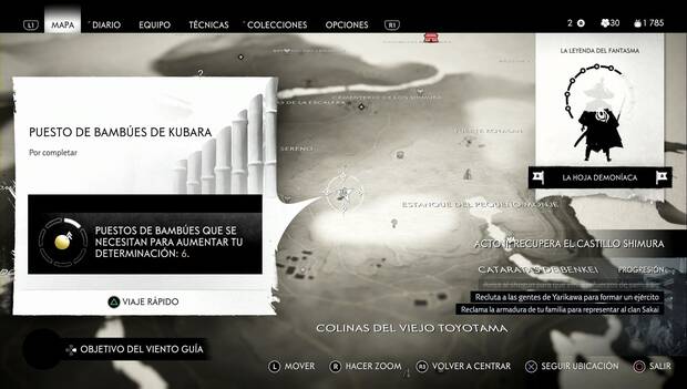 Ghost of Tsushima - Puesto de bambúes de Kubara