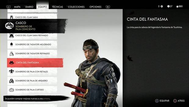 Ghost of Tsushima - Cinta del Fantasma