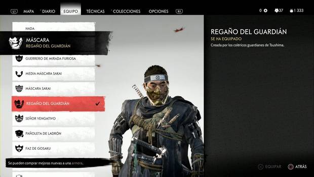 Ghost of Tsushima - Regaño del guardián