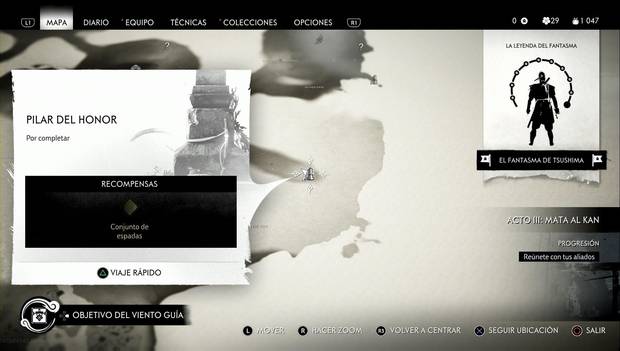 Ghost of Tsushima - Pilar del Bosque interminable