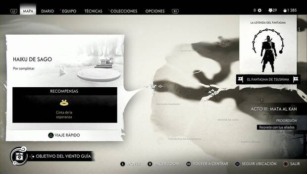 Ghost of Tsushima - Haiku de Sago