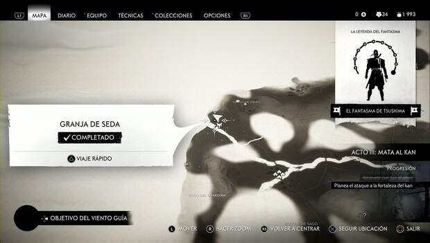 Ghost of Tsushima - Granja de seda