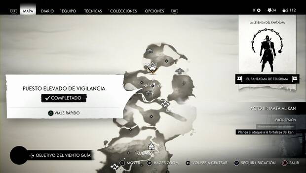 Ghost of Tsushima - Puesto elevado de vigilancia