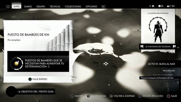 Ghost of Tsushima - Puesto de bambúes de Kin