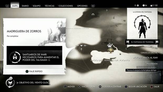 Ghost of Tsushima - Madriguera de zorro 43