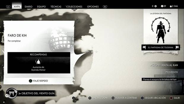 Ghost of Tsushima - Faro de Kin