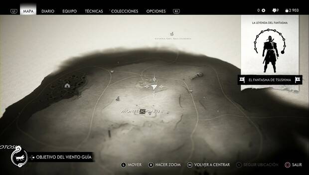 Ghost of tsushima - grillo del cementerio del monte jogaku