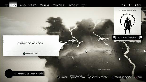 Ghost of Tsushima - Mercader de tinte blanco
